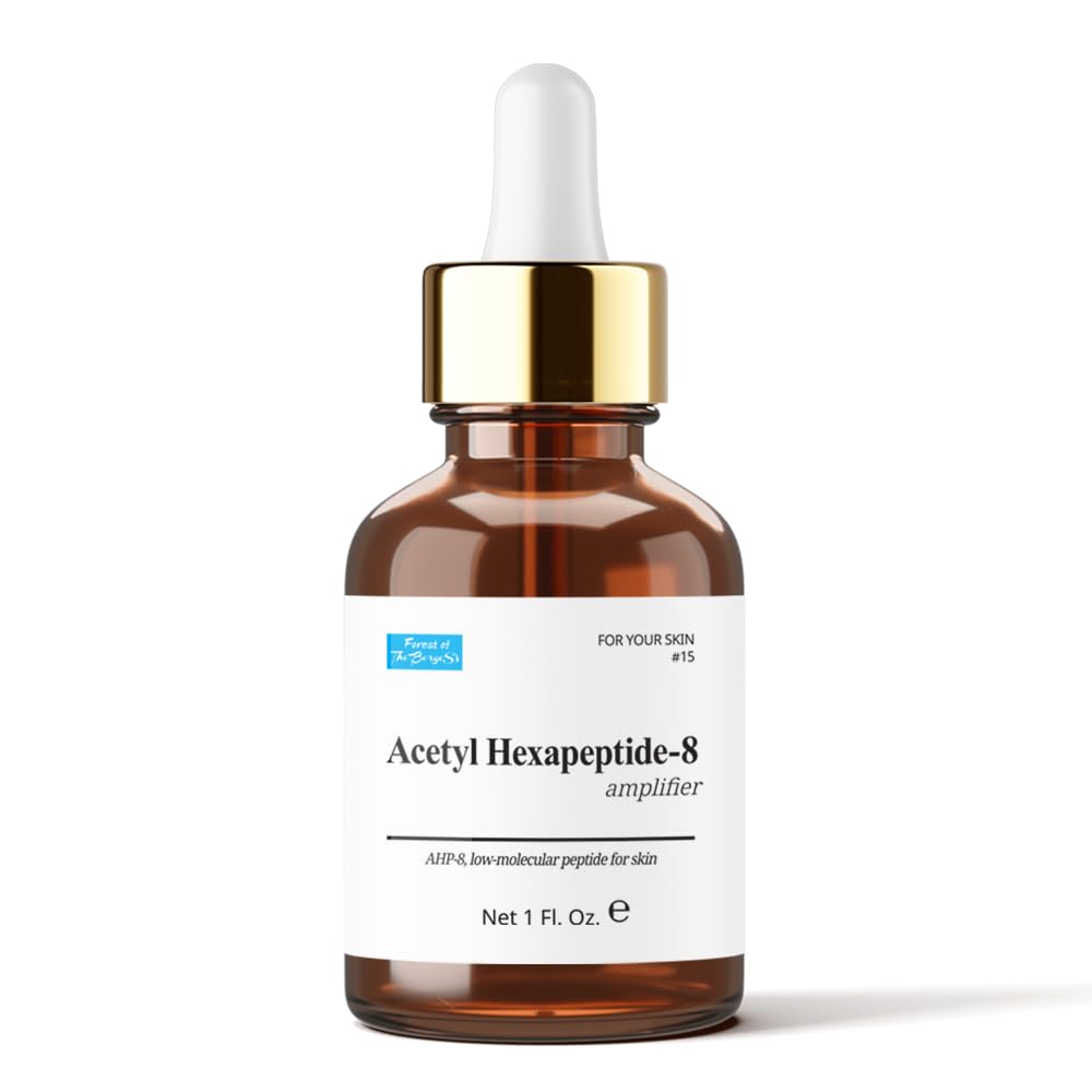 Acetyl Hexapeptide Amplifier 1 fl. oz. 30ml, peptide facial serum for wrinkles, argireline serum ingredients. alternative serum 