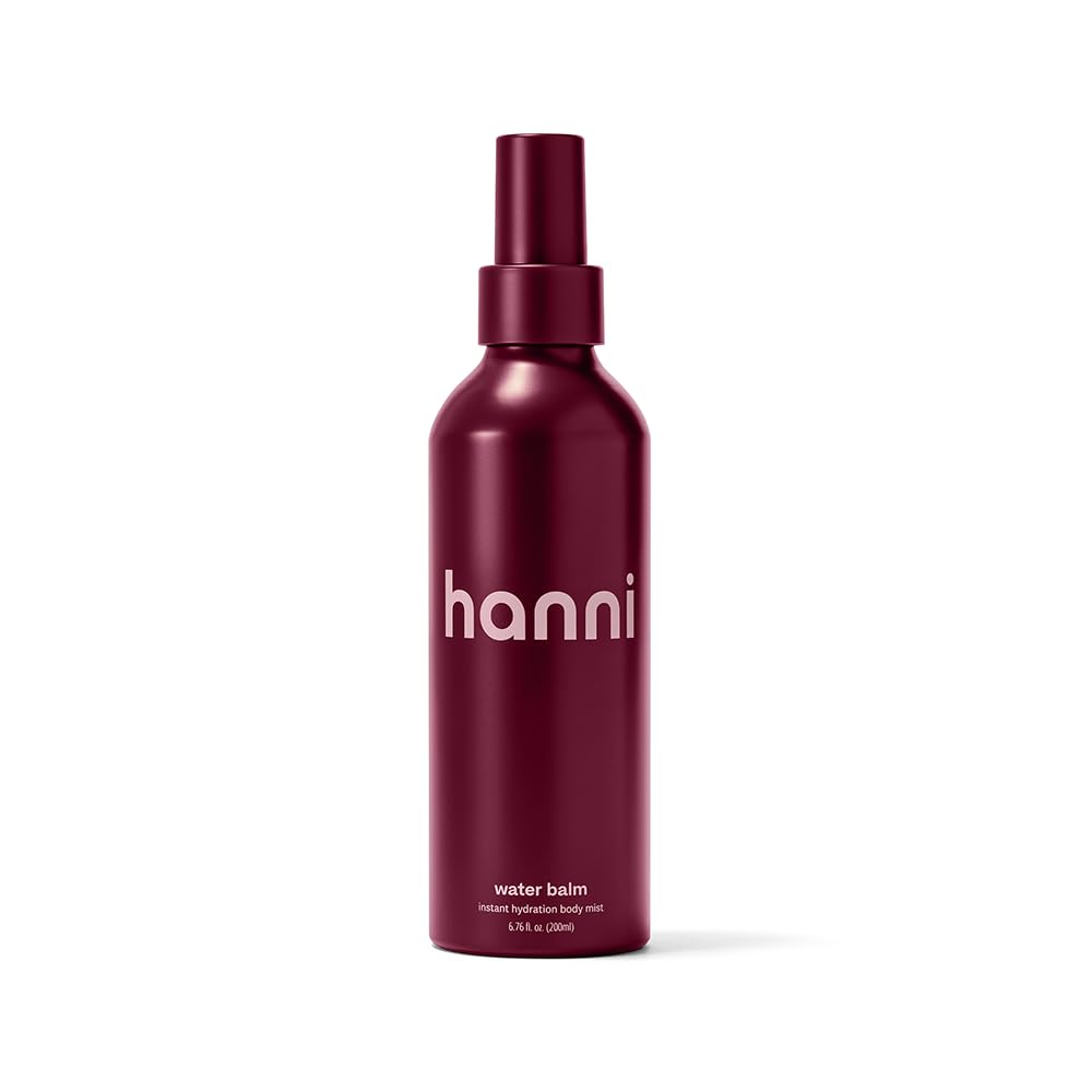 Hanni Water Balm Hydrating Body Mist, Moisturizer Spray With Hyaluronic Acid For All Skin Types, Lotion Replacement, 200 Ml / 6.