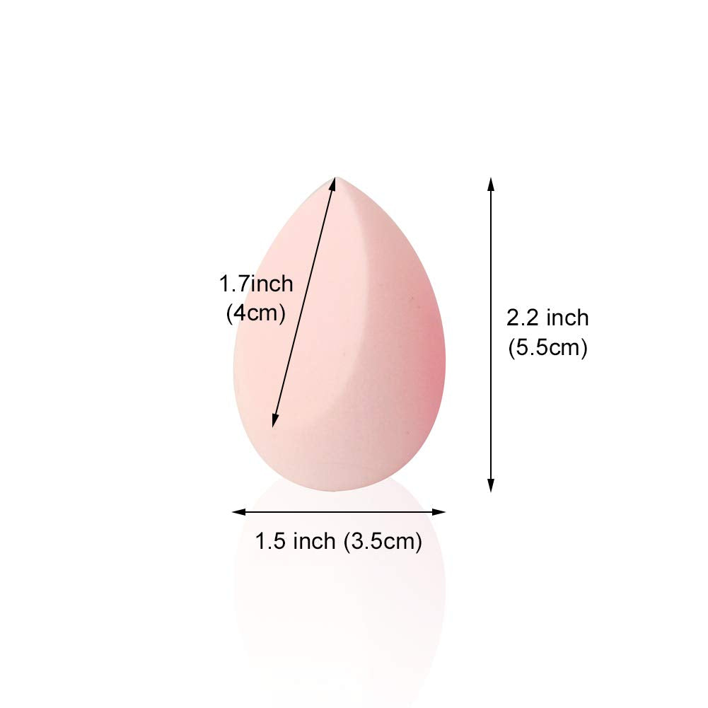 Josalinas Makeup Blenders Sponges 3 Pack For Foundations, Powders & Cream Blending, Pink