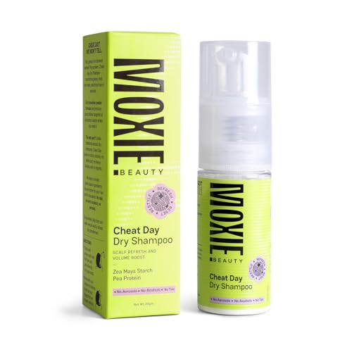 Moxie Beauty Dry Shampoo | Instant Oil Absorption & Volume Boost | No White Cast | Refreshes Hair Between Washes | For All Hair 