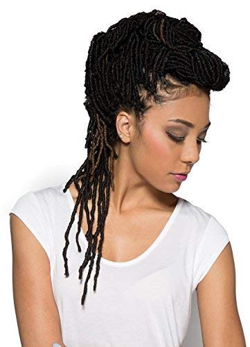 Bobbi Boss Synthetic Hair Crochet Braids African Roots Braid Collection Nu Locs 18 (4-PACK, 27)