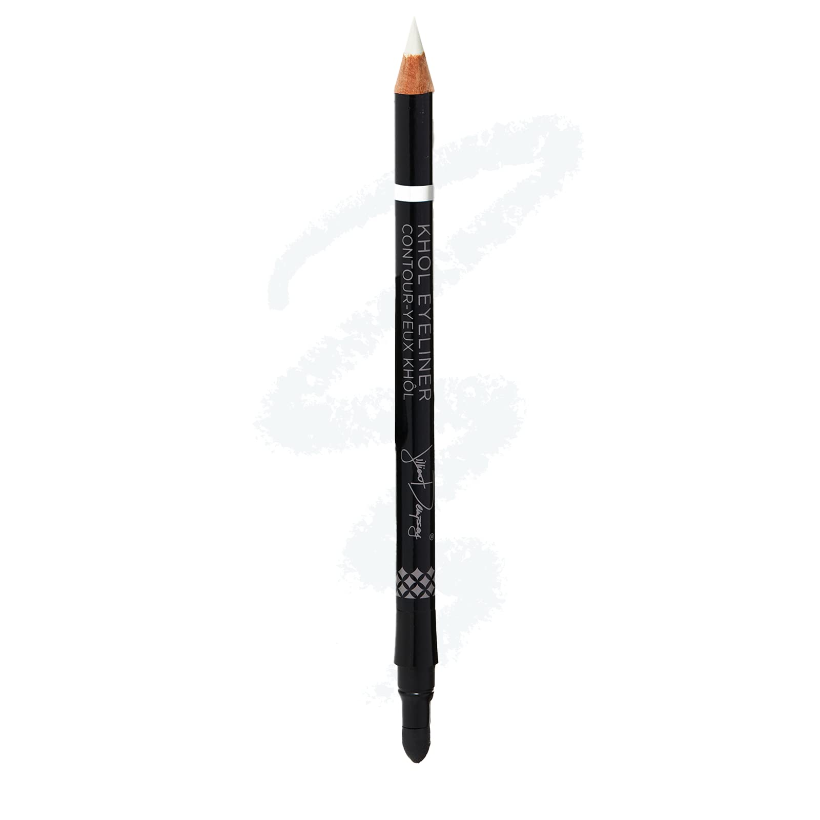 Jillian Dempsey Khl Eyeliner | Waterproof Eyeliner Pencil With Built-In Smudger | Long-Lasting Intense Color | Vegan I Fta White