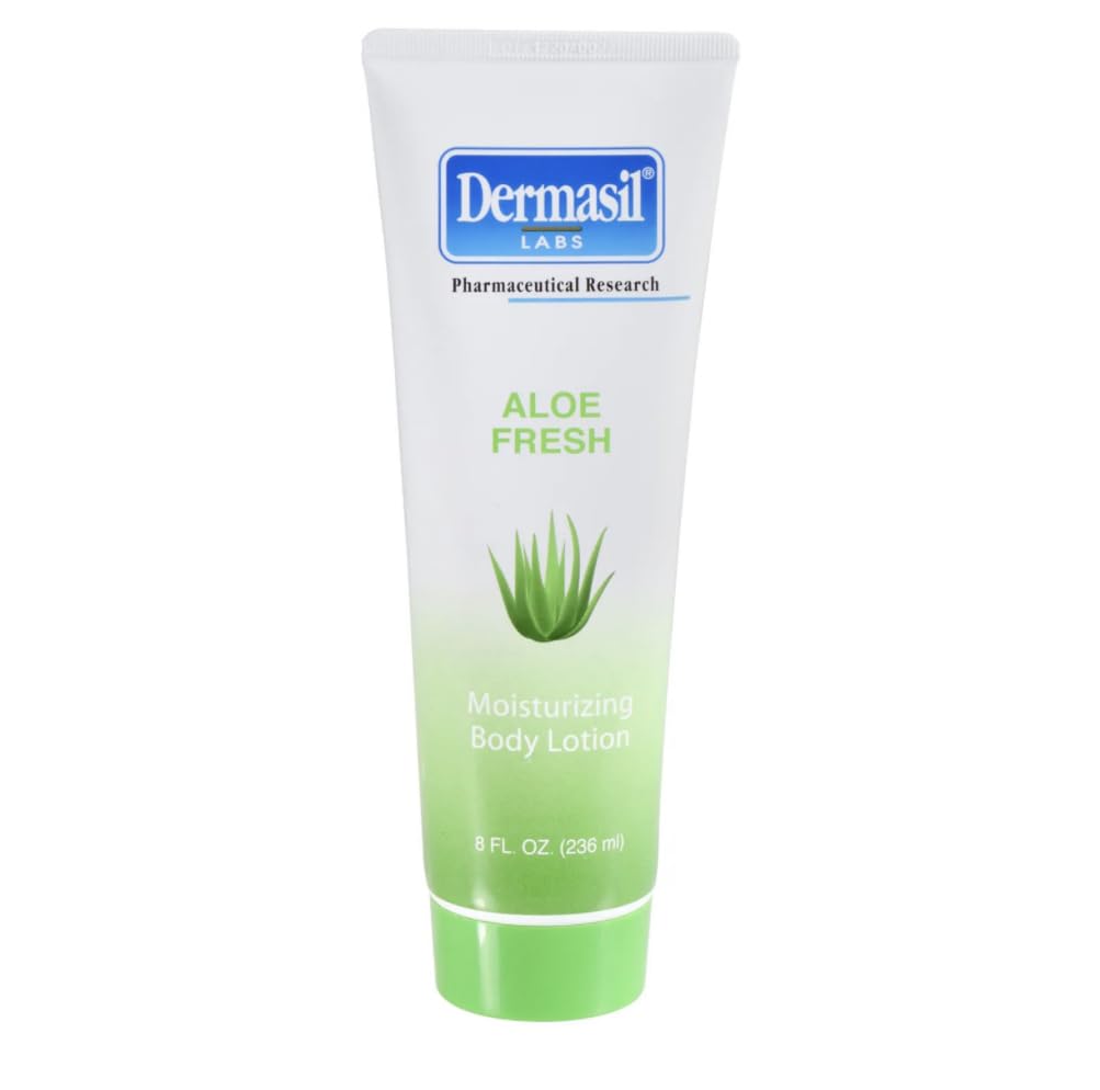 Aloe Fresh Moisturizing Body Lotion by Dermasil for Unisex - 8 oz Body Lotion