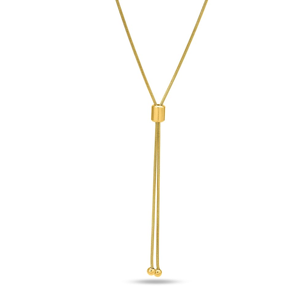 Palmonas 18K Gold Plated Wrap Lariat Necklace For Women  Gift For Girls & Women | Waterproof & AntiTarnish Necklace