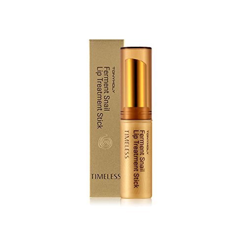 TONYMOLY Timeless Ferment Snail Lip Treatment Stick, Protects & Repairs Skin for Healthier and Younger Looking Lips, 3.5 g.
