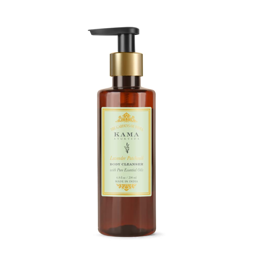 Kama Ayurveda Lavender Patchouli Body Cleanser wit