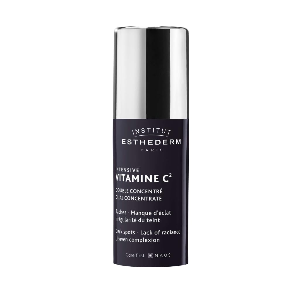 Institut Esthederm - Intensive Vitamine C Double Concentrate Serum - Facial serum - Reduce the apparence of dark spots - 10ml