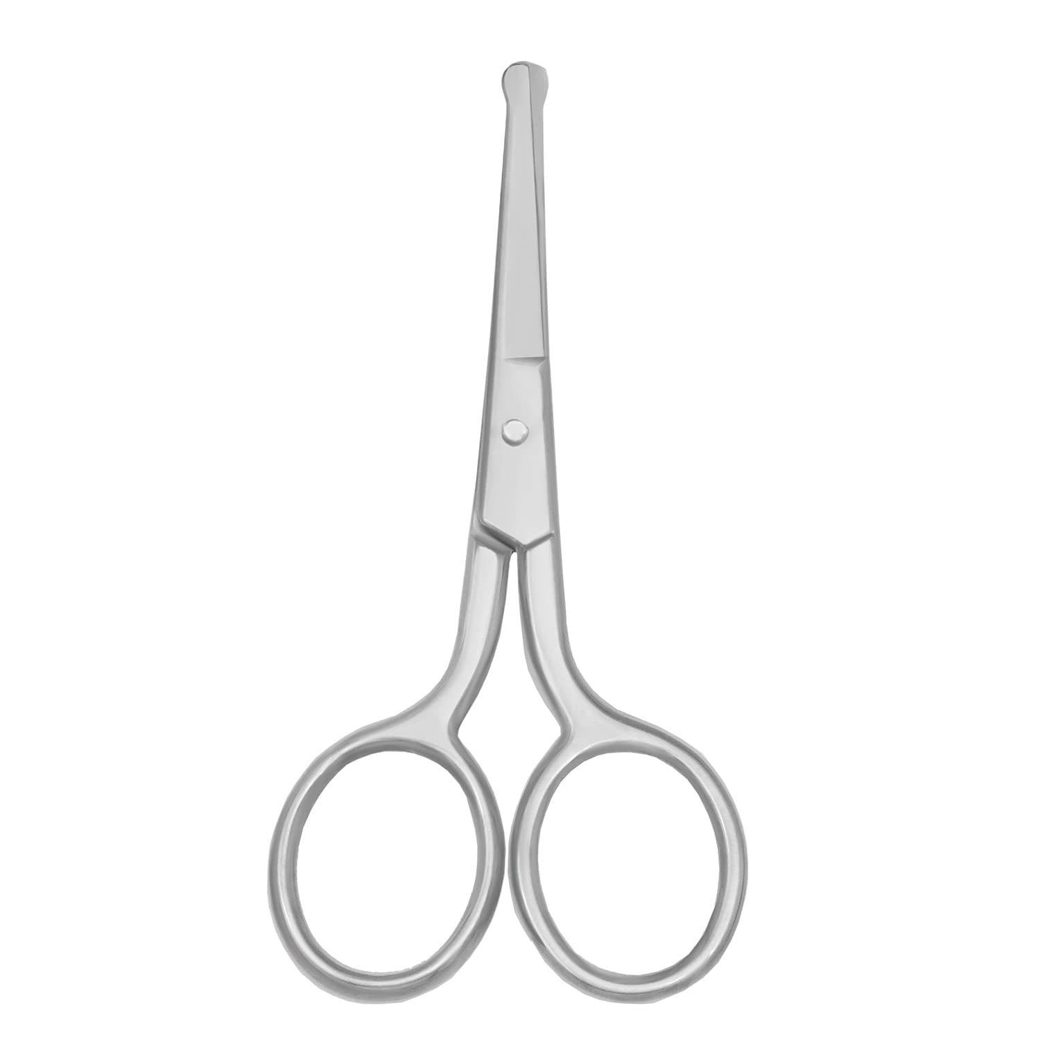 Motanar Safety Hair Scissors - Stainless Steel Blunt Tip Scissor for Hair Cutting - Professional Grooming for Eyebrows, Nose, Mo