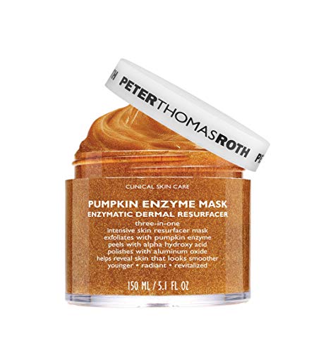 Peter Thomas Roth  Pumpkin Enzyme Mask  Enzymatic Dermal Resurfacer, Exfoliating Pumpkin Facial Mask For Dullness, Fine Lines, W