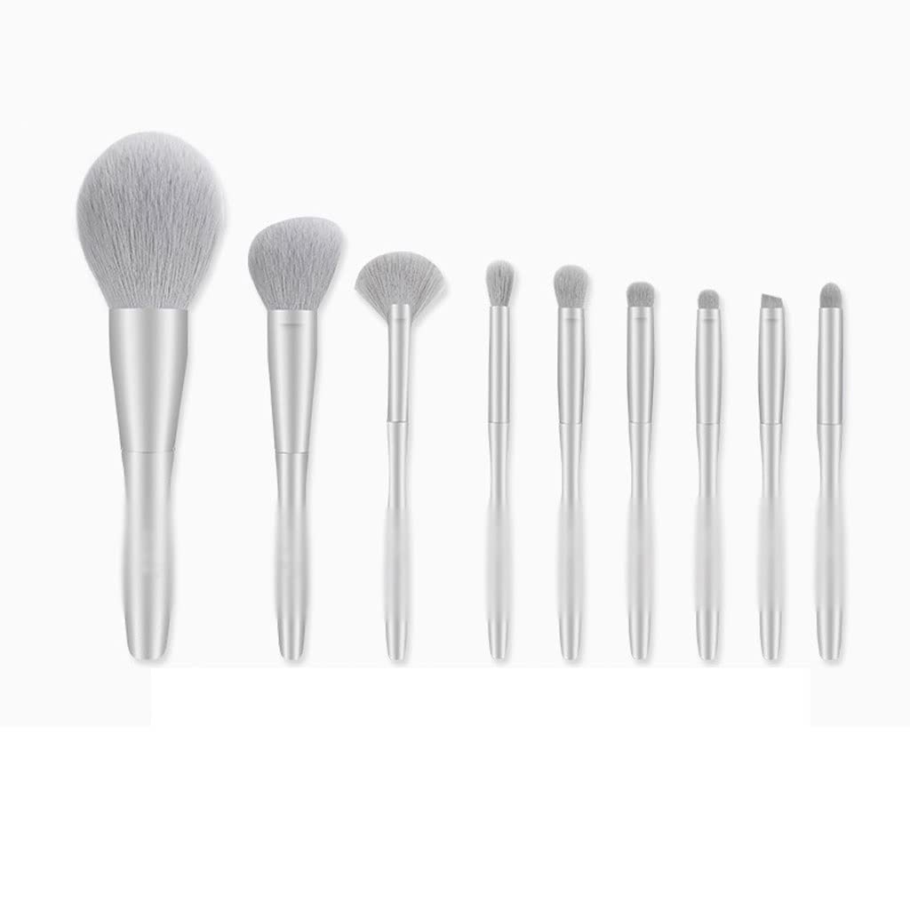 TEOYETTSF 9 Makeup Brush Set Full Set Of Loose Powder Brush Concealer Eye Shadow Brush