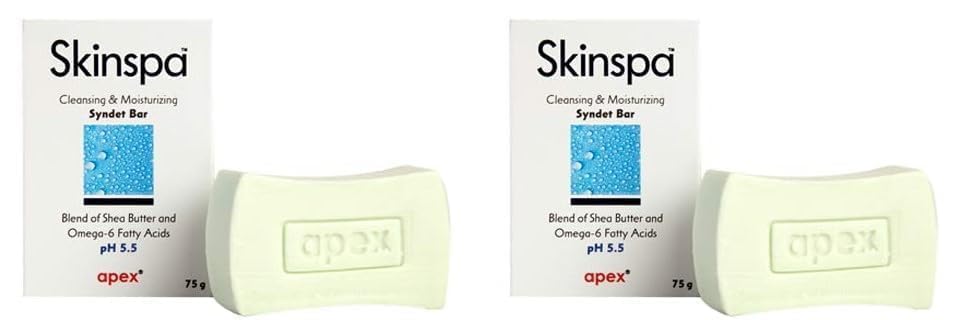 Skin Spa Cleansing & Moisturizing Soap Bar (75Gm, Pack Of 2)