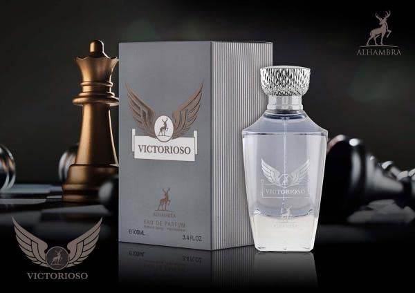 Maison Alhambra Victorioso EDP-100ML/3.4Oz| |Patchouli, Woods, Citrus & Woody Aquatic