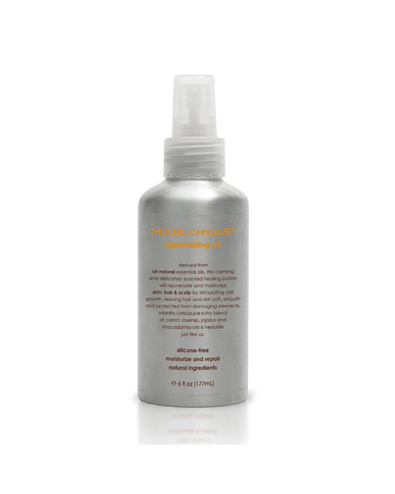 Mixed Chicks Replenishing Hair Oil - Repairs and Moisturizes Skin, Hair, & Scalp, 6 fl. oz.