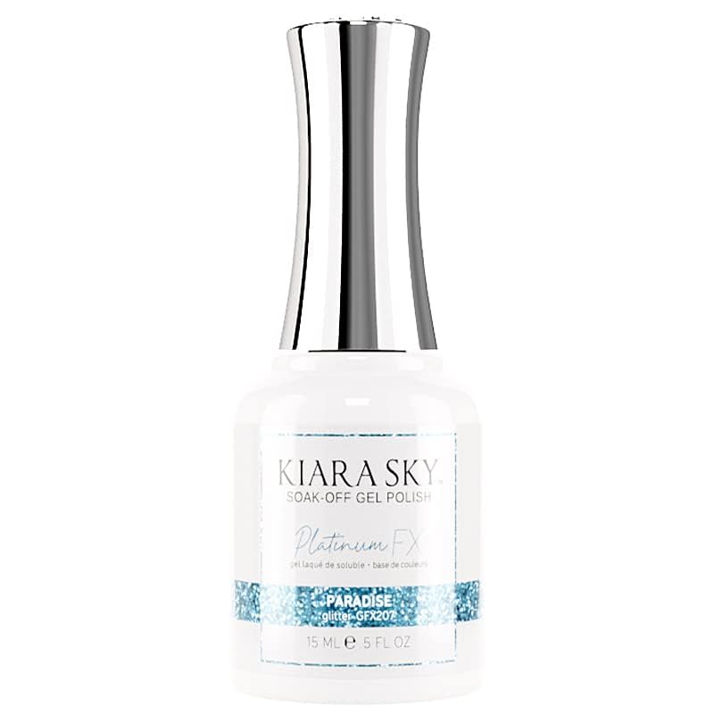 KIARA SKY Platinum FX Reflective Gel Polish 0.5 fl oz, Paradise