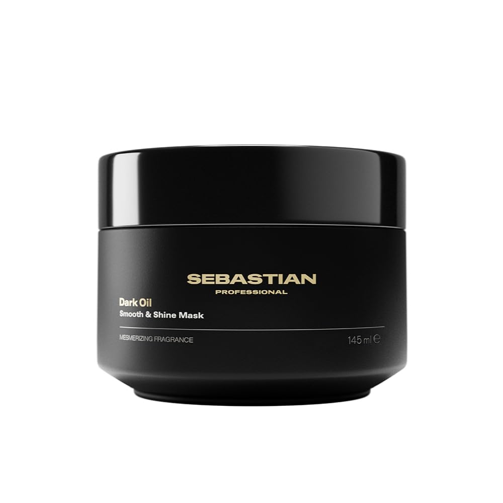 Sebastian Professional Dark Oil Smooth And Shine Hair Mask | Nourishes Deeply With A Lightweight Feel | Conditioning Hair Treatm