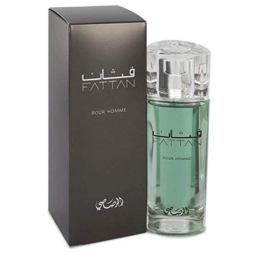Fattan For Men Edp - Eau De Parfum 50Ml (1.7Oz) | Arabian Perfumery | Woody, Earthy Fragrance With Flowery Heart Notes Of Vetive