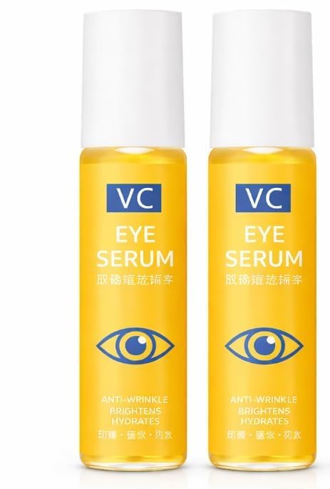 Vitamin C Brightening Eye Serum Hydrating Under Eye Skin Care Formula For Daily Use Suitable For All Skin Types