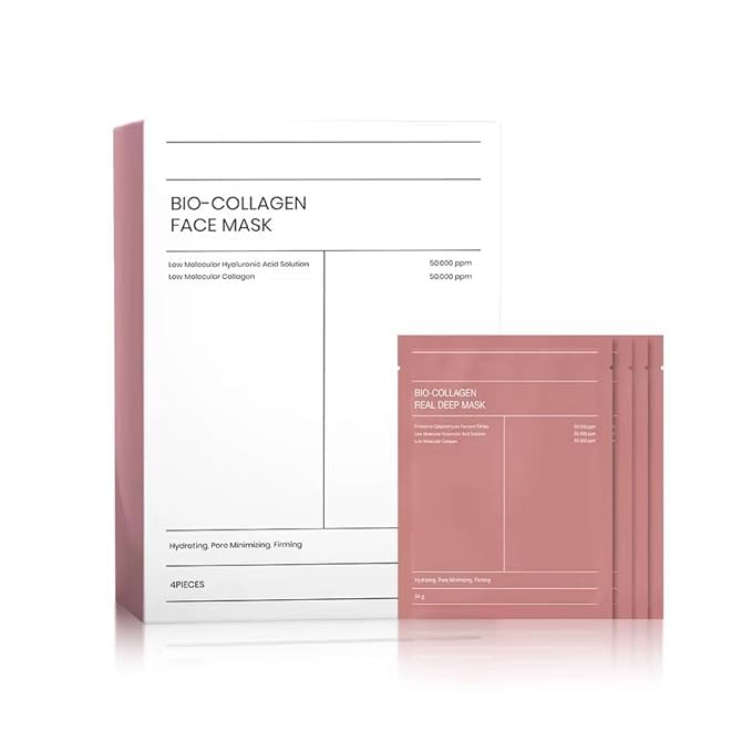 Anb Enterprise Collagen Overnight Face Mask | Korean Glass Skin Hydrogel Mask For Deep Hydration, Pigmentation, AntiAging & Por