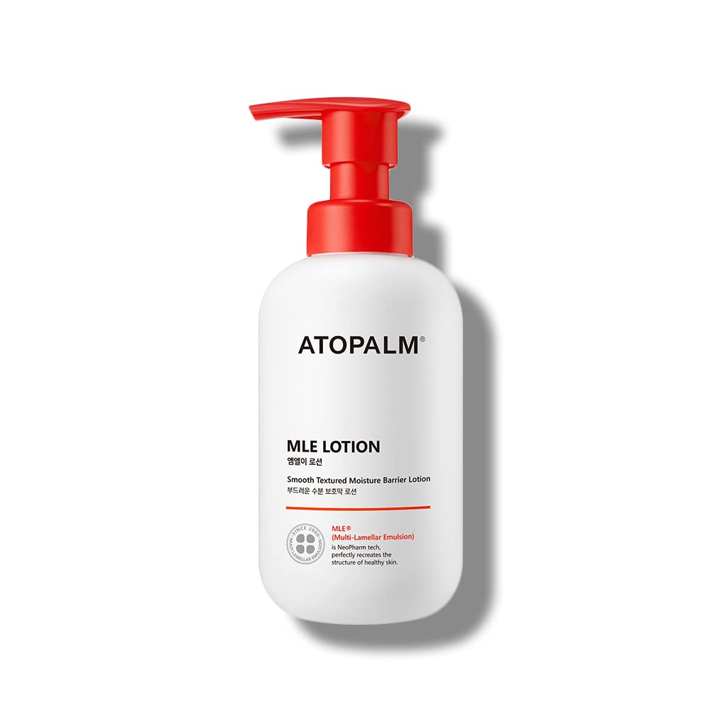 ATOPALM MLE Lotion 200ml 6.8 Fl Oz for Sensitive Skin, 48 Hours Long Hydration with Ceramide, Long-Lasting Moisturizing Baby Lot