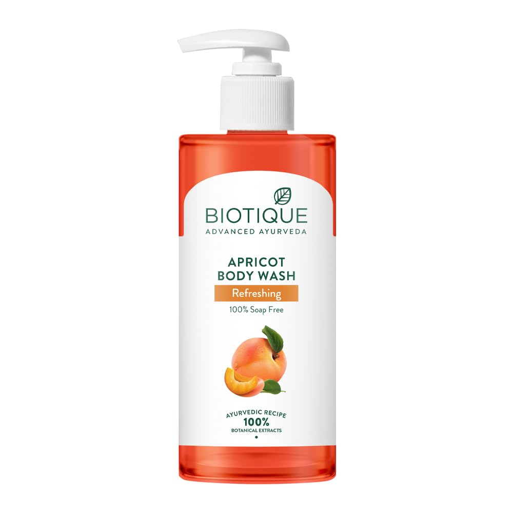 Biotique Apricot Refreshing Body Wash 300Ml