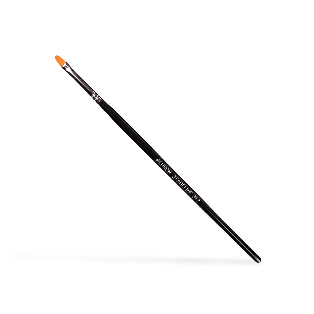 Mehron Makeup Brushes - Flat (1/8''), 312