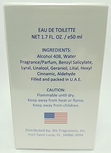 Beverly Hills Polo Club Blue for Men Eau de Toilette, 1.7 Fl Oz, Cotton