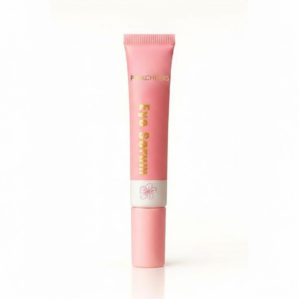 Under Eye Serum Cream For Women & Men | Hydrating & Brightening Eye Gel For Dark Circles, Puffiness & Fine Lines | Lightweight, 