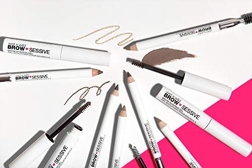Eyebrow Pencil By Wet N Wild Brow-Sessive Brow Makeup Pencil Liner Blending Brush, Precise, Fine Tip, Shapes, Defines, Fills, Bl