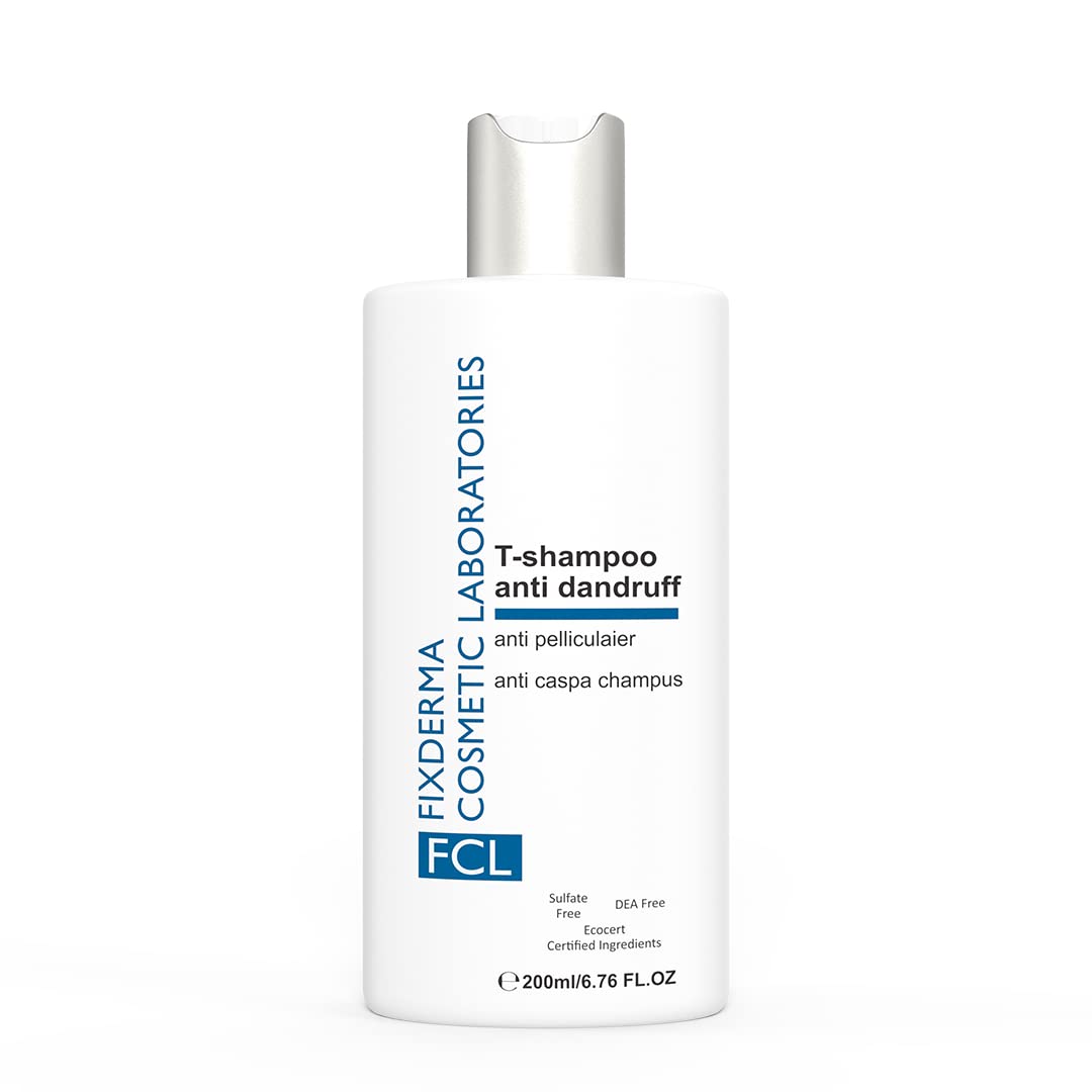 FCL 2% Salicylic Acid T-Shampoo with 1% Tea Tree Oil | Dandruff Shampoo, Psoriasis Shampoo | Itchy Scalp Treatment | Control Exc