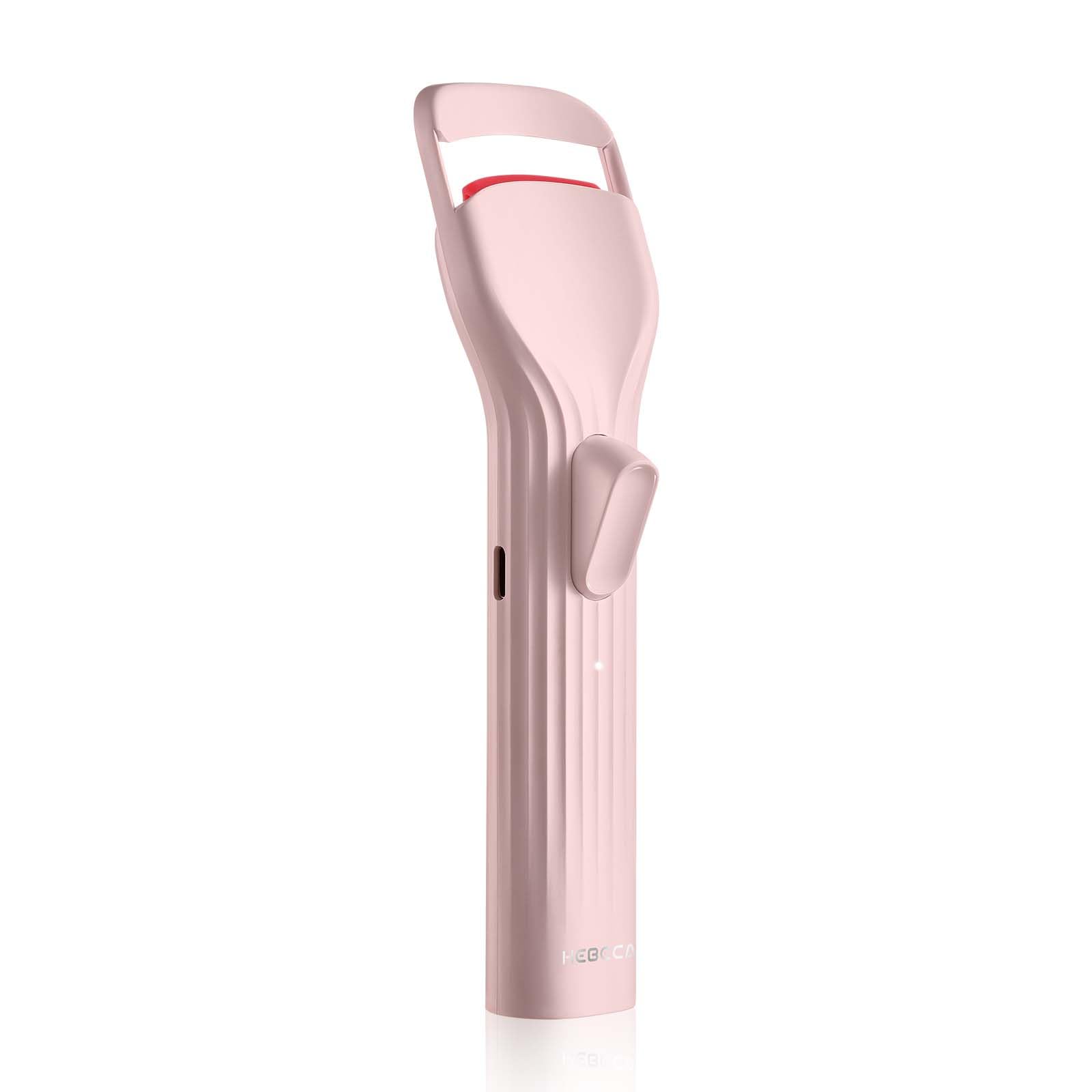 HEBECA Heated Eyelash Curlers, Electric Lash Curler with Innovative Heating Silicone Pad for Lifted Lashes 24 Hours,Quick Rechar