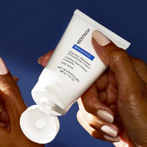 NEOSTRATA GLYCOLIC RENEWAL Smoothing Cream Texture-Refining Moisturizer with Glycolic & Citric Acid, Shea Butter Non-Comedogenic