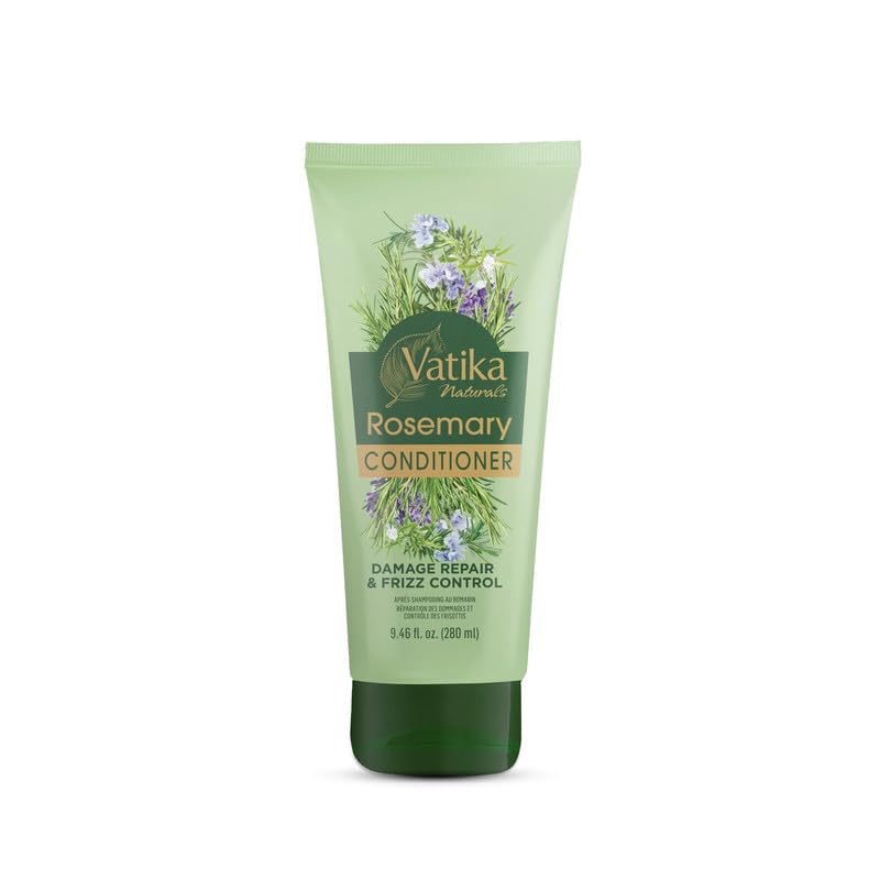 Vatika Naturals Rosemary Conditioner, 280 g, Conditioner for dry hair, Antidandruff conditioner, Promotes Hair Growth, Nourishe