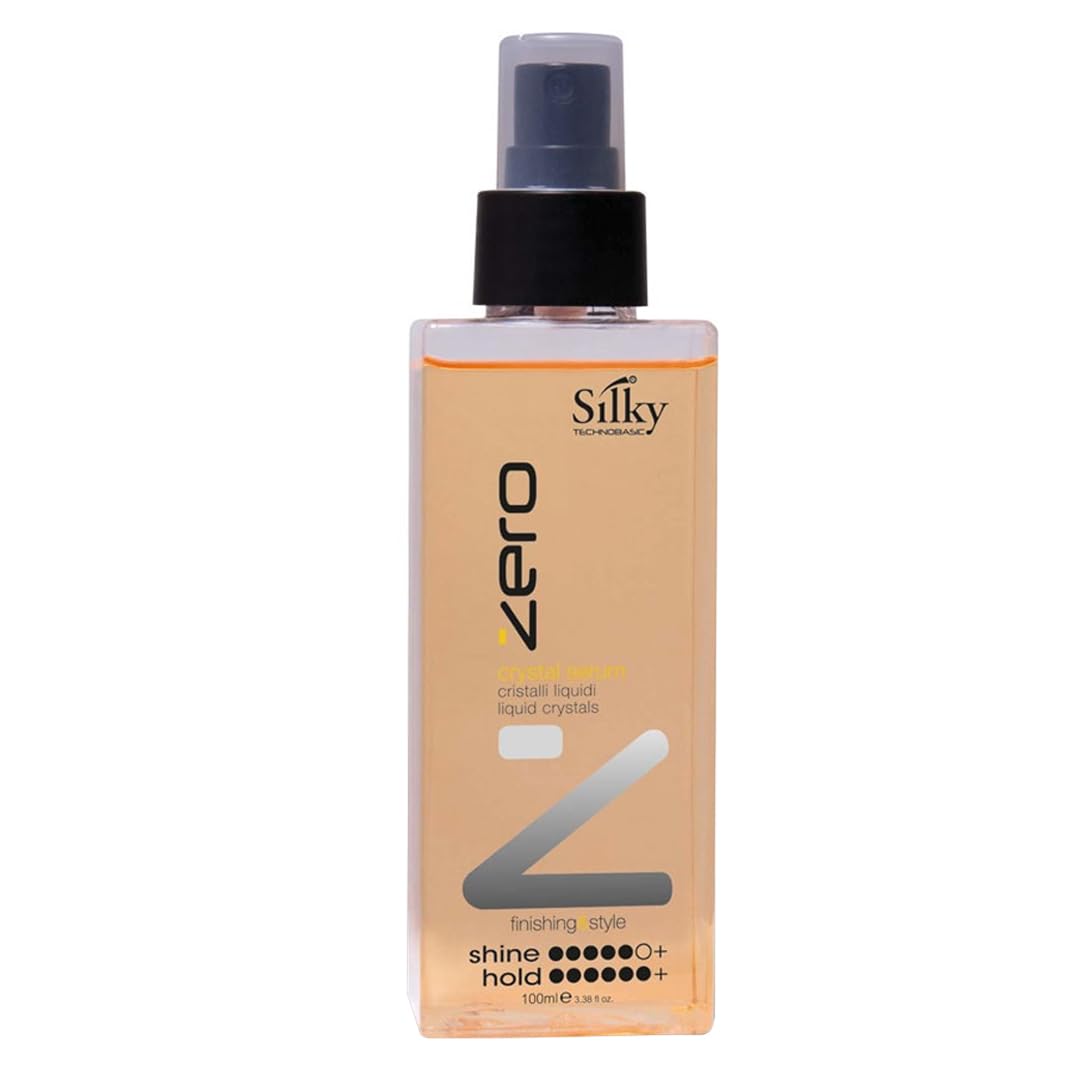 SILKY Technobasic Zero Crystal Serum  Organic Hair Serum for Frizzy and Dry Hair  Anti Frizz Hair Serum for Extra Shine and UV