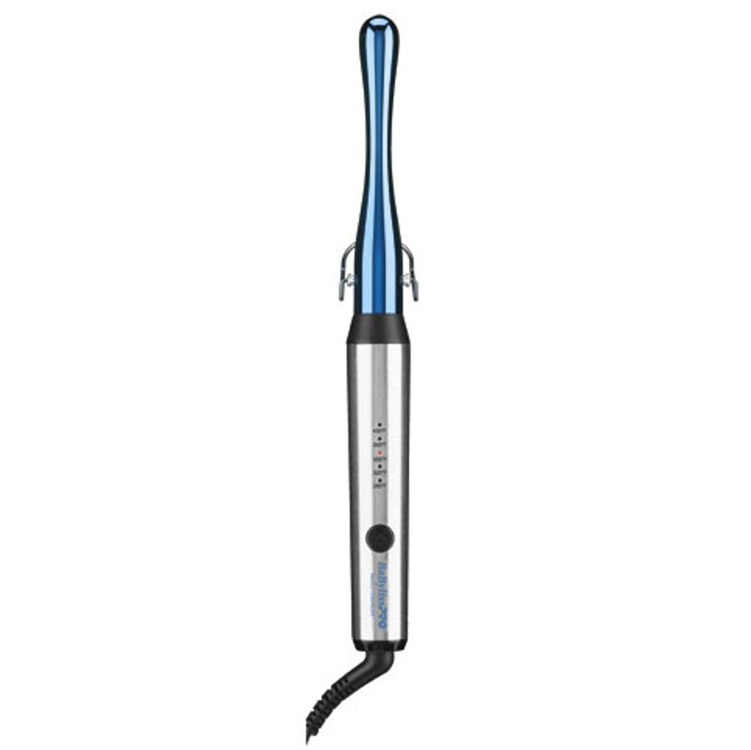 Babylisspro Nano Titanium Curling Wand, Reverse Taper Professional Hair Wand Curling Iron For Long Lasting Curls, Creates The Pe