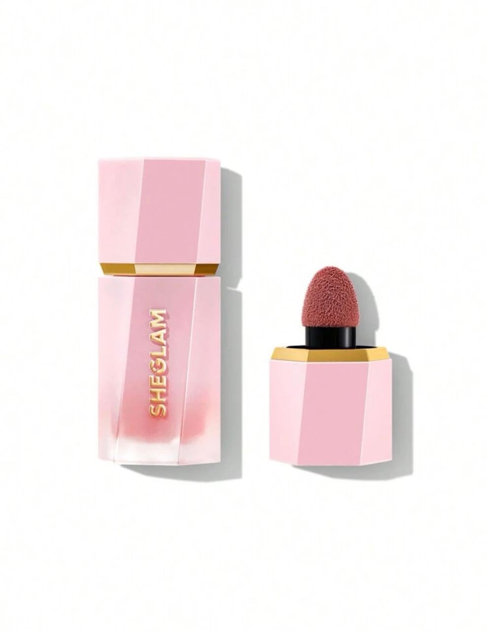Sheglam Makeup - Color Bloom Liquid Blush Matte Finish - Long-Wearing Waterproof Gel-Cream Blush With Sponge Tip Applicator (Rea