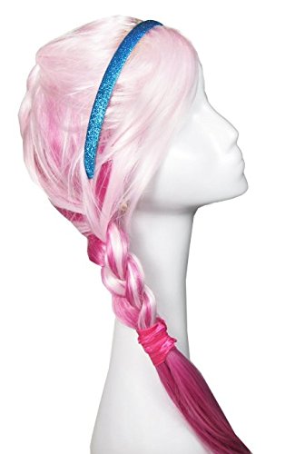 Lasenersm Girls/Women Mixed Color Glitter Headband Headwear Hairband Or Hair Hoop Set Of 9