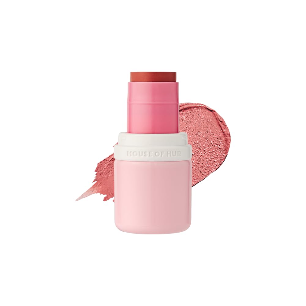 House Of Hur Every Cheek Blush Stick (04 Ballet Slipper) Korean Cream Blush For Cheeks, Hydrating Soft Matte Finish, Buildable C