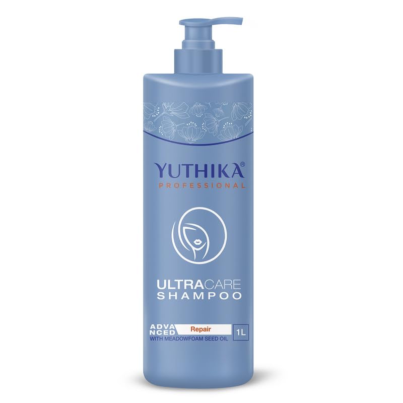 Yuthika Professional Ultra Care Shampoo For Women & Men With Meadfoam Seed Oil Hair Shampoo For Damaged, Weak, Dry And Frizzy Ha
