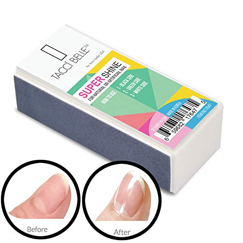 Tachibelle from Korea 4 Way Shiny Buffer Super Shine Buffing Block - Smooth, Shine, for Healthy & Shiny Nails Manicure and Pedic