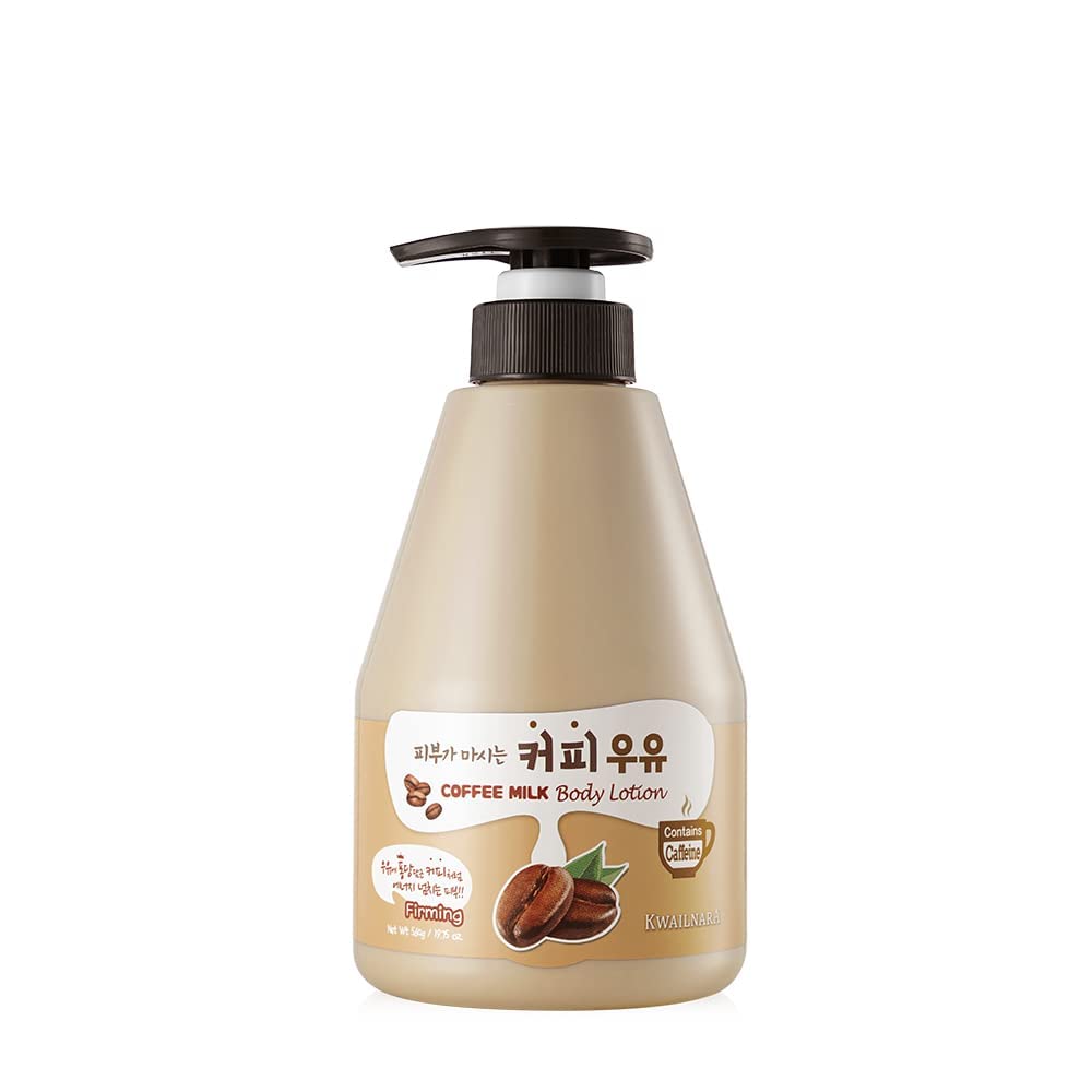 Welcos Kwailnara Milk Body Lotion 560 G / 19.75 Oz. (Coffee Milk)