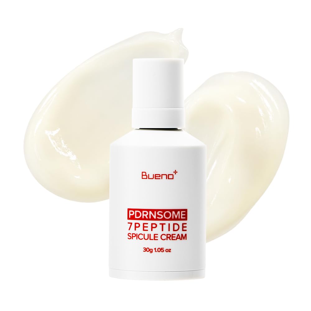Bueno+ PDRNSOME 7 Peptide Spicule Cream | PDRN Night Cream for Firming & AntiAging | Overnight Skin Renewal with MicroSpicule 