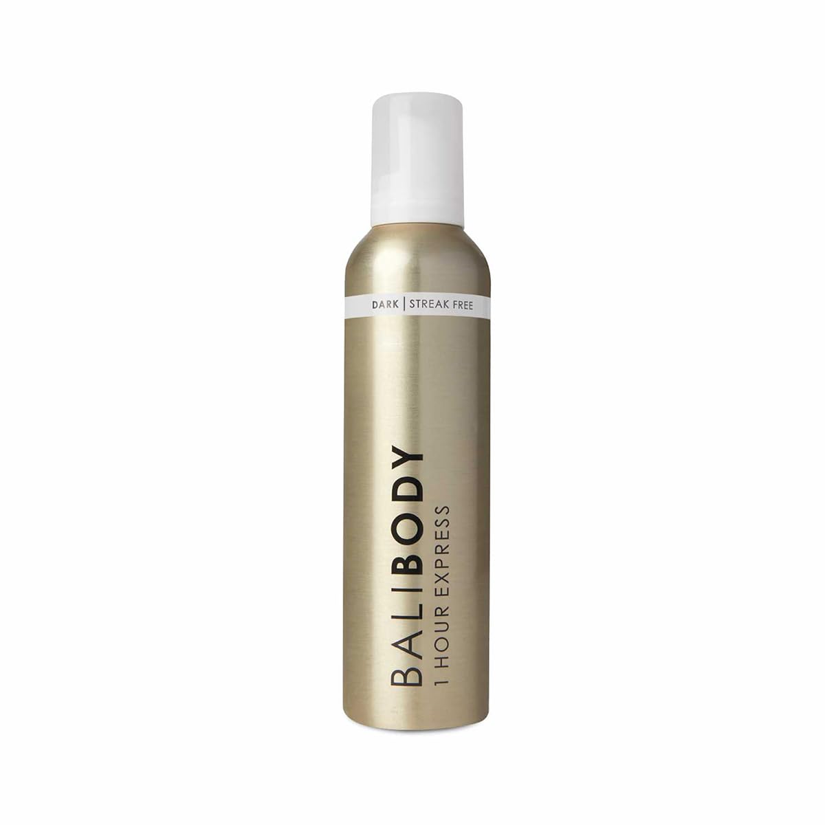 Bali Body 1 Hour Express Self Tan - Dark Shade, Quick Drying Tanning Foam, Streak-Free Customizable Tanner | Suitable for All Sk