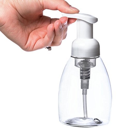 Bar5F Foaming Pump Bottle For Dr. Bronner'S Castile Soap And All Generic Concentrated Or Regular Soaps, 8.5-Ounce Clear