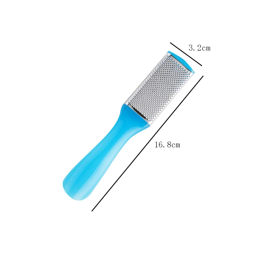 3 Pieces Foot File Callus Remover Stainless Steel Foot File Foot Scrubber Feet Rasp Double Side Dead Skin Remover Foot Scraper F