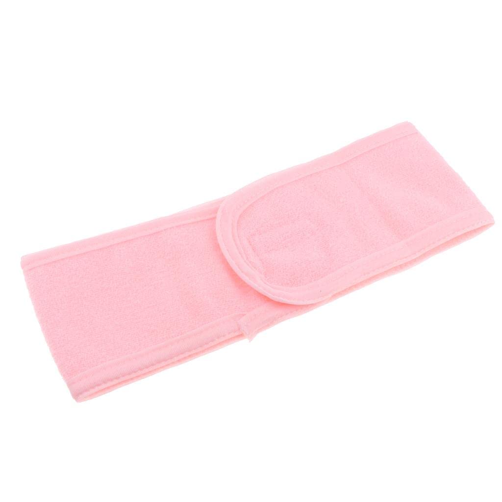 Calandis Cotton Stretch Makeup Face Washing Shower Mask Hairband Snood Wrap Headband Pink | Hair Accessories | Womens Accessorie