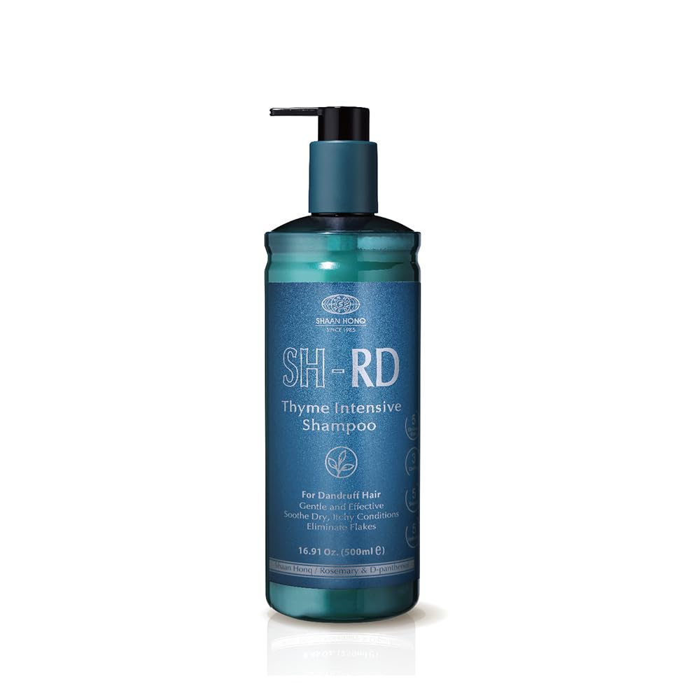 SHRD Thyme Intensive Shampoo for Itchy Scalp and Dandruff Relief | 1% Zinc Pyrithione Added | Soothing, Rebalancing Scalp Condi
