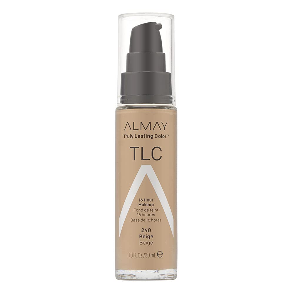 Almay TLC Truly Lasting Color 16 Hour Makeup, Beige 05 [240] 1 oz (Pack of 2)