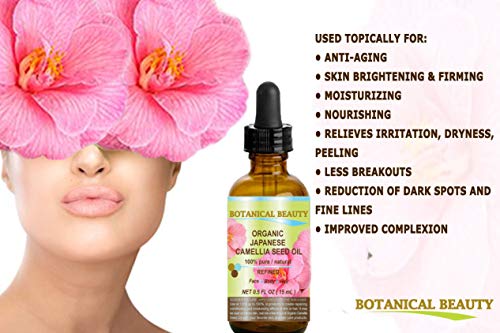 Japanese ORgANIc cAMELLIA Seed Oil 100% PureNaturalUndilutedRefinedcold Pressed carrier Oil Rich antioxidant to revitalize and r