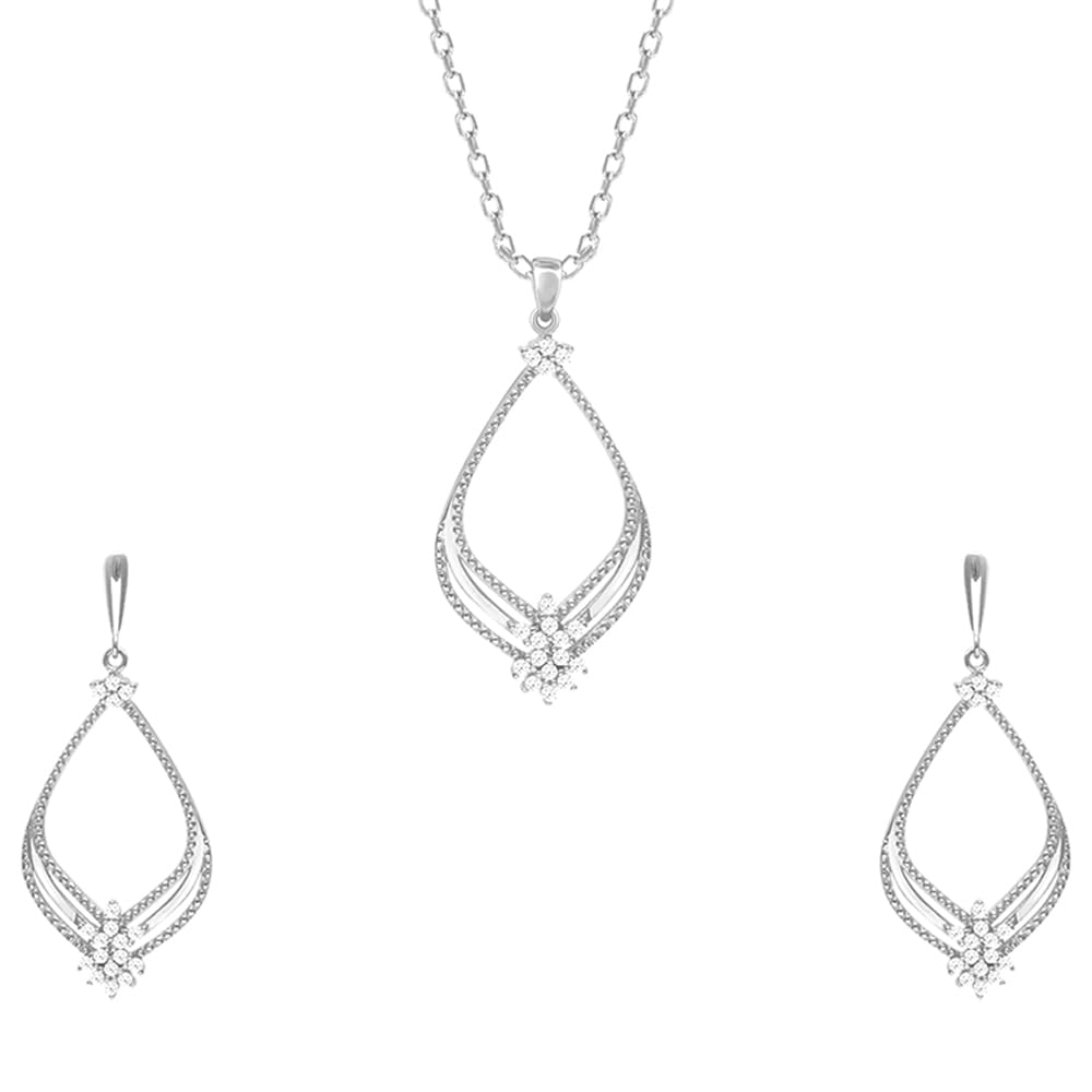 Giva 925 Silver Princess Set| Gifts For Women And Girls | With Certificate Of Authenticity And 925 Stamp | 6 Months Warranty*