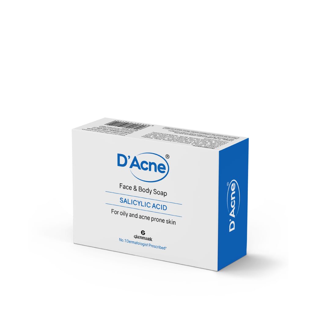DAcne Soap | Controls Excess Sebum | Body & Face Soap For Acne-Prone And Oily Skin | Reduces Inflammation And Painful Red Bumps